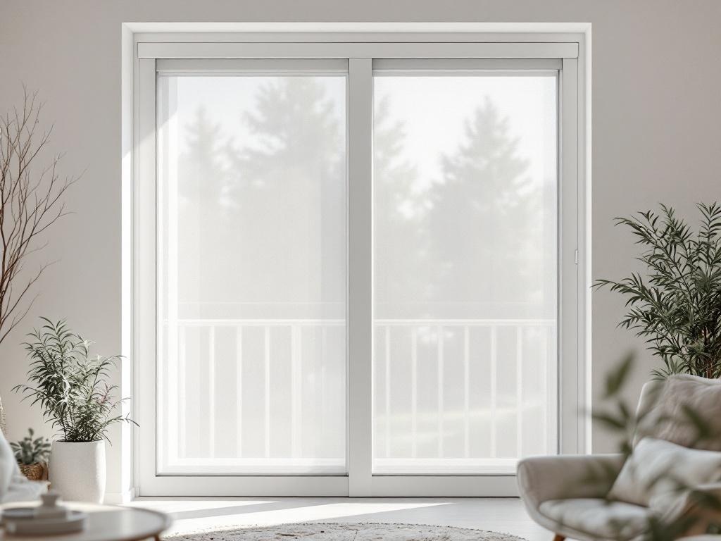 Moskitiera plisowana przesuwna